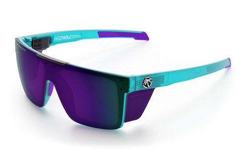 Heat Wave Visual Performance Quatro Z87+ Sunglasses Aqua Frost Polarized