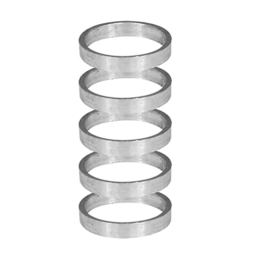 5 pcs for Each Single/Double/Triple Chainring Bolts Screws Disc Crankset Nuts Chainwheel + 10 pcs Washers Fit for Road Bike Mountain Bike MTB (25 pcs)