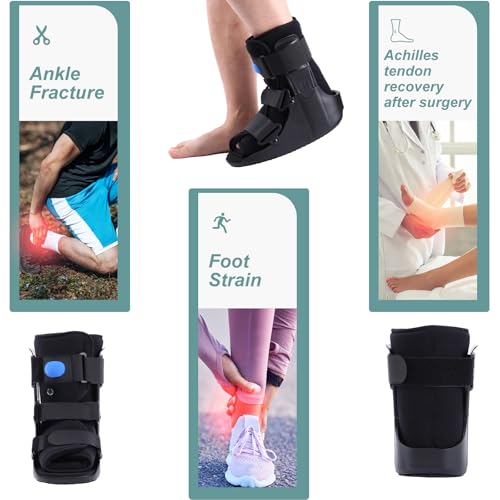 Medium Orthopedic Walking Boot Air Cam Walker Fracture Support Post-Surgery Recovery