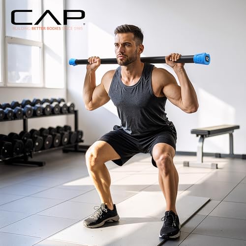 Weighted Body Bar 20 LB Fitness Equipment for Strength and Balance
