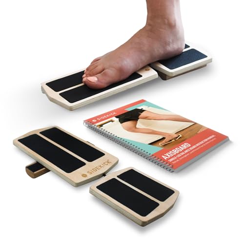 SIDEKICK AxisBoard Single Leg Balance Board, Foot Strengthener For Sprained Ankles, Plantar Fasciitis | Physical Therapy For Foot & Ankle Injuries