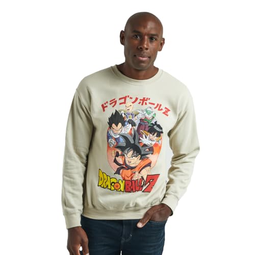 Dragon Ball Z Reversible Crew Neck Sweatshirt for Fans - Hero & Dragon Ball Design