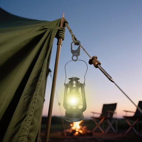 Ahiller Muscular Carabiner Hook£¬3.1" Alloy Thick Keychain Clip for Man, Outdoor Camping, Hiking Accessories, Key Ring