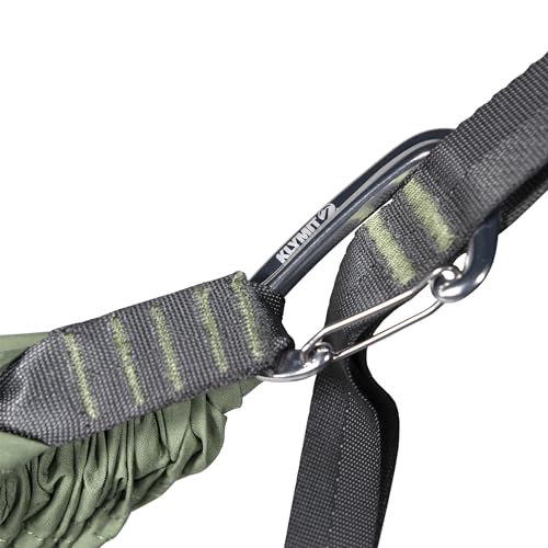 Klymit Camping Hammock 400 lb. Capacity with Heavy Duty Straps and Caribiners - Navigator Series - Pink