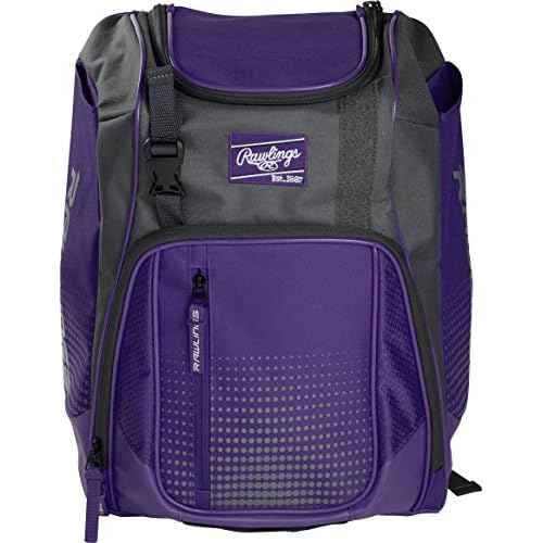 Rawlings | FRANCHISE Backpack Equipment Bag | Baseball/Softball | Rec/Travel | Multiple Styles