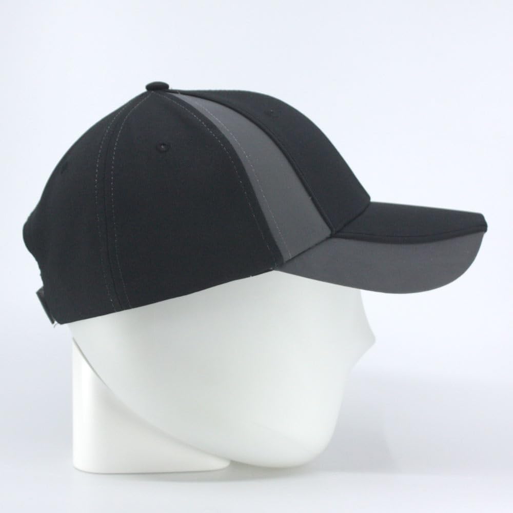 The Vintage Year Reflective High Visibility Piping Neon Polyester Twill Low Profile Structured Baseball Cap