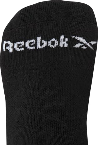 Reebok Women's Quarter Socks 5 Pack - Moisture Wicking Cushioned Ankle - Black, White, Grey
