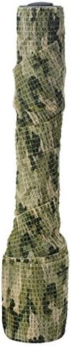 AIRSSON 6 Rolls Camo Tape Camouflage Form Wrap 1.96'' x 177'' Self-Adhesive Camo Stretch Bandage for Flashlights Bicycle Camera