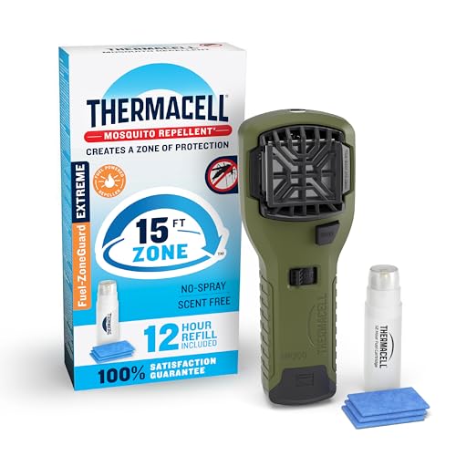 Mosquito Repeller Fuel-ZoneGuard Extreme Green Olive Green - Portable Outdoor Insect Defense