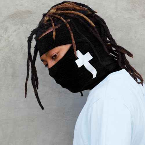 Eurzom 3 Pcs Open Top Balaclava Football Ski Masks Face Masks Empty Top Full Face Cover Windproof Wicking for Sport Outdoor