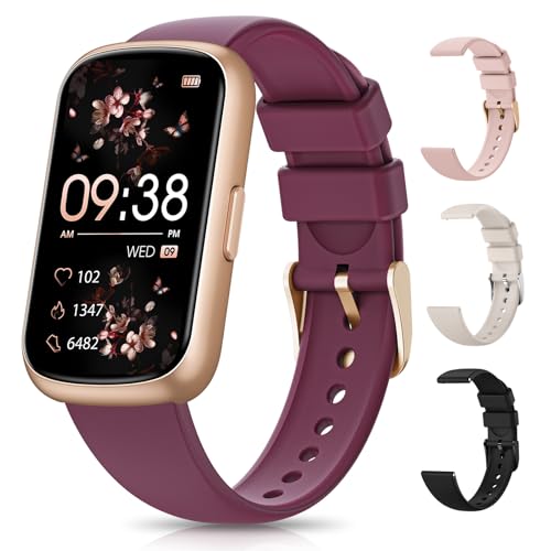 Fitness Tracker Watch, Smart Watches for Women with Heart Rate/Blood Oxygen/Sleep Monitor, 20+ Sports Modes Fitness Watches for Women/Men, Activity & Step Tracker Smart Watch for Android/iOS Phones