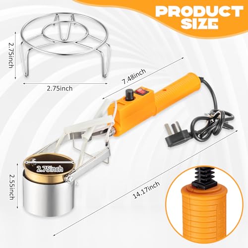 Metal Melting Furnace Kit for Fishing Weights, Castings & Crafts