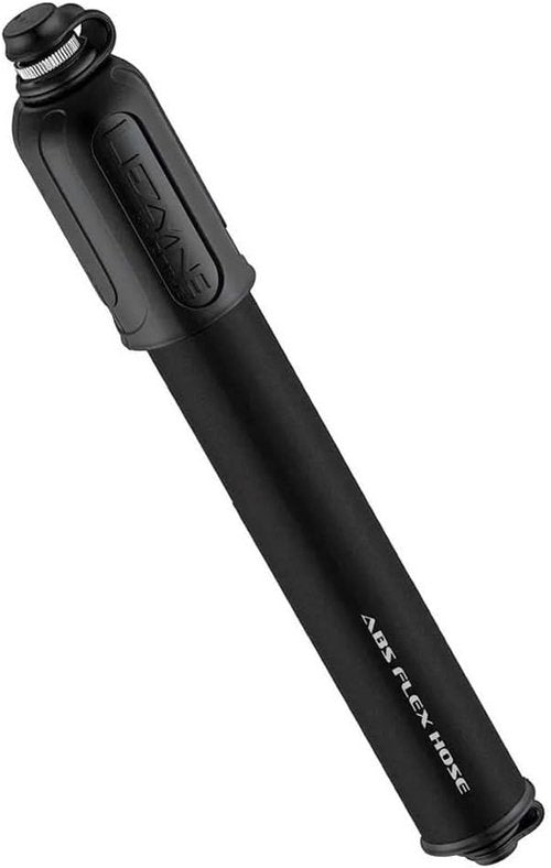 LEZYNE HV Bicycle Hand Pump, High Volume 90 PSI, Presta & Schrader Compatible, Compact Bike Pump