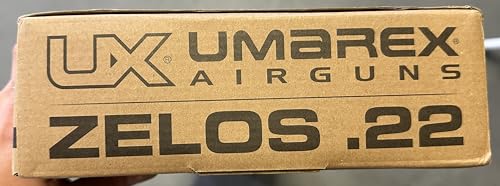 Umarex Zelos .22 Caliber PCP Pellet Gun Air Rifle, Black