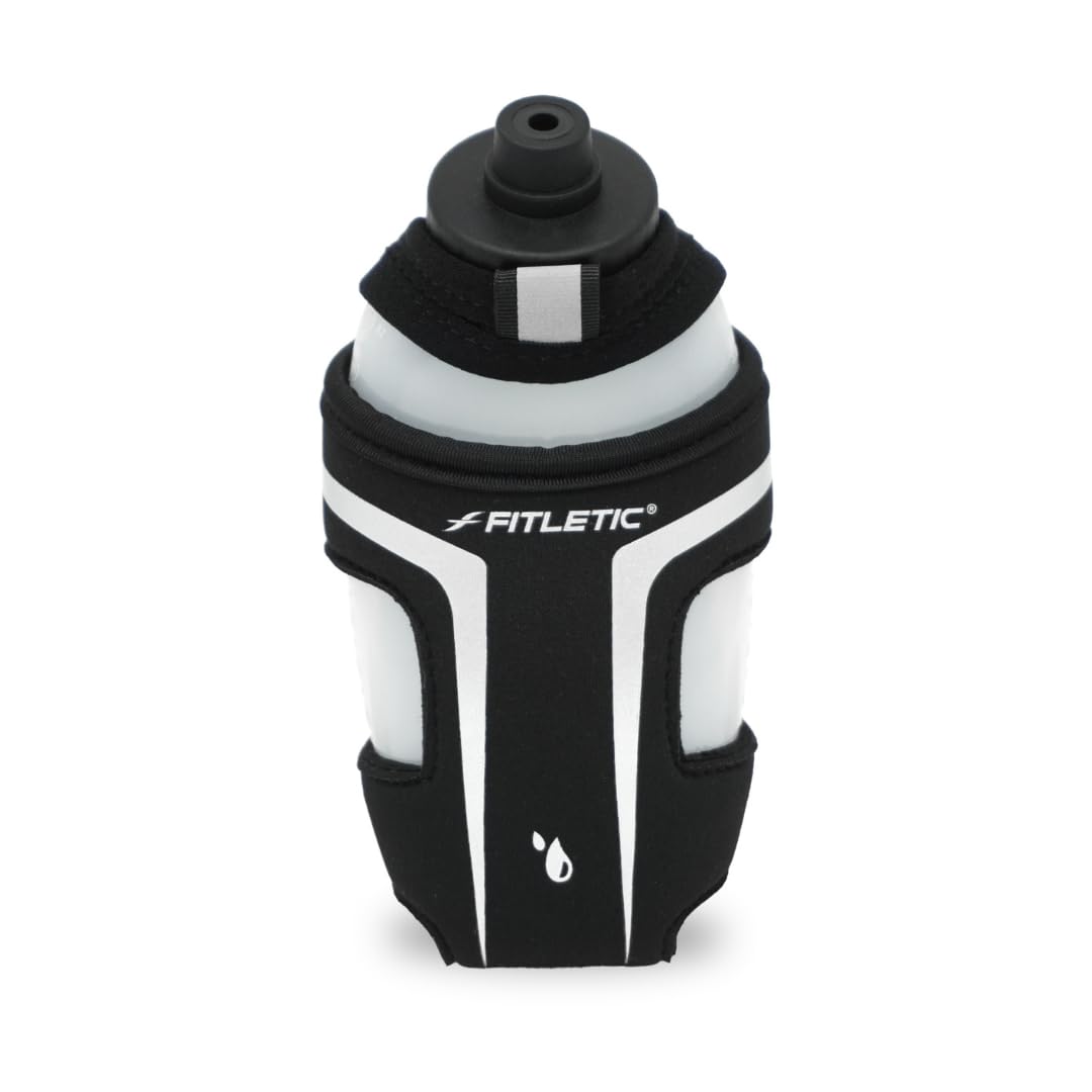 Fitletic HydraPocket Handheld Water Bottle Carrier (Black)