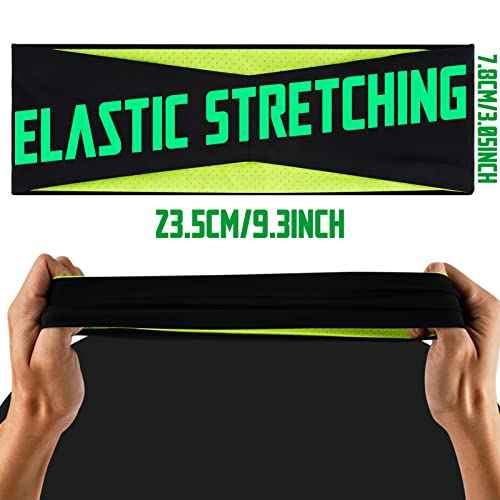 EasYoung Men's Headbands, Sweat Wicking Men's Headbands, Mens Sport Headbands for Running or Fitness, Non-Slip, Breathable