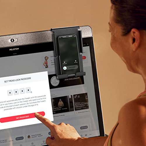 Xxerciz Phone Holder for Peloton Bike & Bike+ Black - Easy Mount Cell Phone Mount