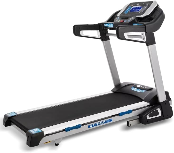 XTERRA Fitness Sport Series Premium Folding Smart Treadmill, Handlebar Speed and Incline Controls, Large XTRASoft Cushioned Running Deck, Built-in FTMS-Enabled Bluetooth with XTERRA+ Fitness App