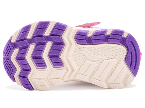 Saucony Unisex-Child Wind 3.0 Jr Sneakers - Pink & Purple, Little Kid Size 11