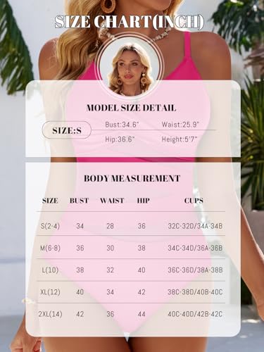 Mesh Cutout One-Piece Swimsuit - Push Up Tummy Control, Medium White