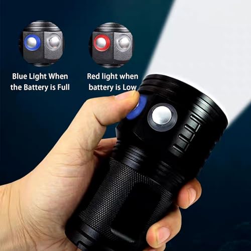 18000 Lumen Waterproof Dive Flashlight for Scuba & Snorkeling - IPX8