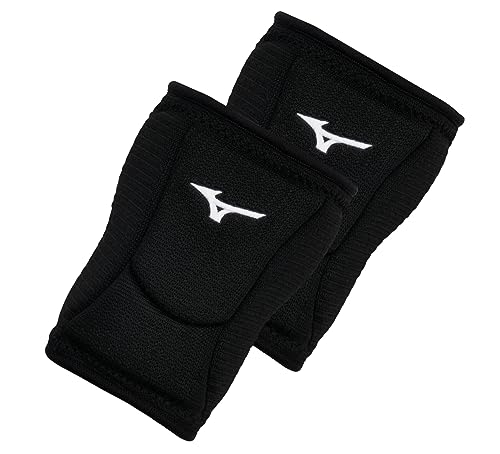 Mizuno Women's LR6 Pro ECO Volleyball Knee Pads Large Black
