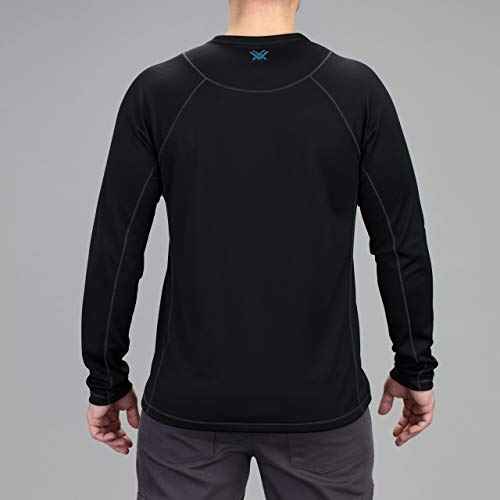 Vortex Men's Weekend Rucker Long Sleeve Shirts - Moisture Wicking, UPF Sun Protection, Stain Release Technology