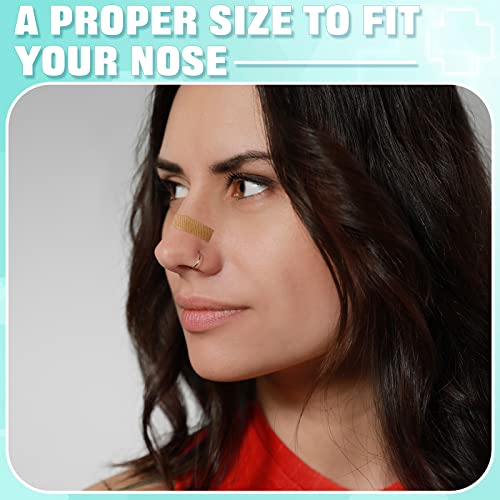 Funtery 200 Pcs Fabric Bandages 0.59" X 1.77" Rectangle Flexible Adhesive Small Face Bandages with Non Stick Pad Latex Free Oval Spot for Skin Wound Care