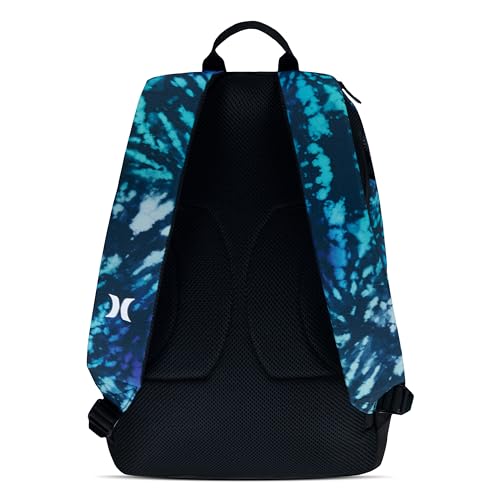 Hurley Men's Graphic Backpack, Blue Lazer/Black, One Size
