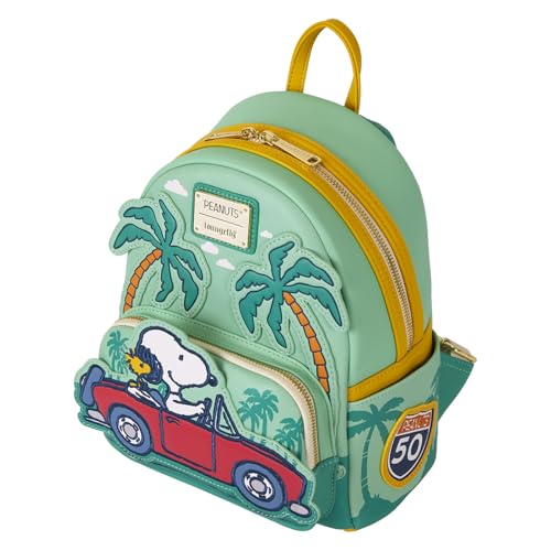Loungefly Peanuts Snoopy Road Trip Mini Backpack