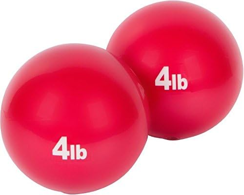 Trademark Innovations Weighted Toning Exercise Ball - Set of 2
