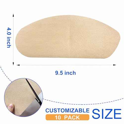 Legs & Thigh Anti Friction Patches, Ultra-Thin Inner Thigh Anti Chafing Tape, Disposable & Invisible & Breathable & Sweat-Resistant Rub Protection Stickers for Women Girls 10 Packs