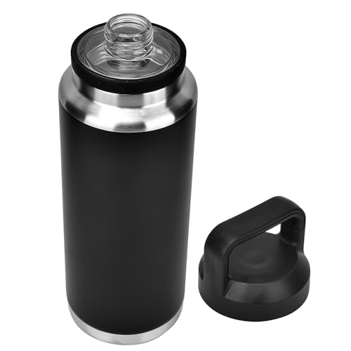 Insulated Stainless Steel Water Bottle 37oz with Leak-Proof Chug Cap