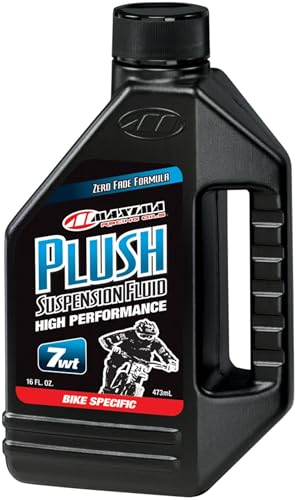 Maxima Plush 7 WT Suspension Fluid - 16 oz Mountain Bike Shock & Fork Oil