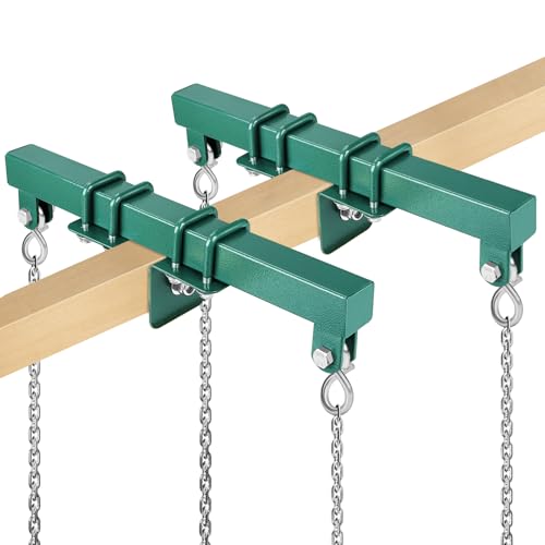 Betooll 2PCS Glider Swing Brackets for Play Set Horse Swing Supports 400lbs Capacity