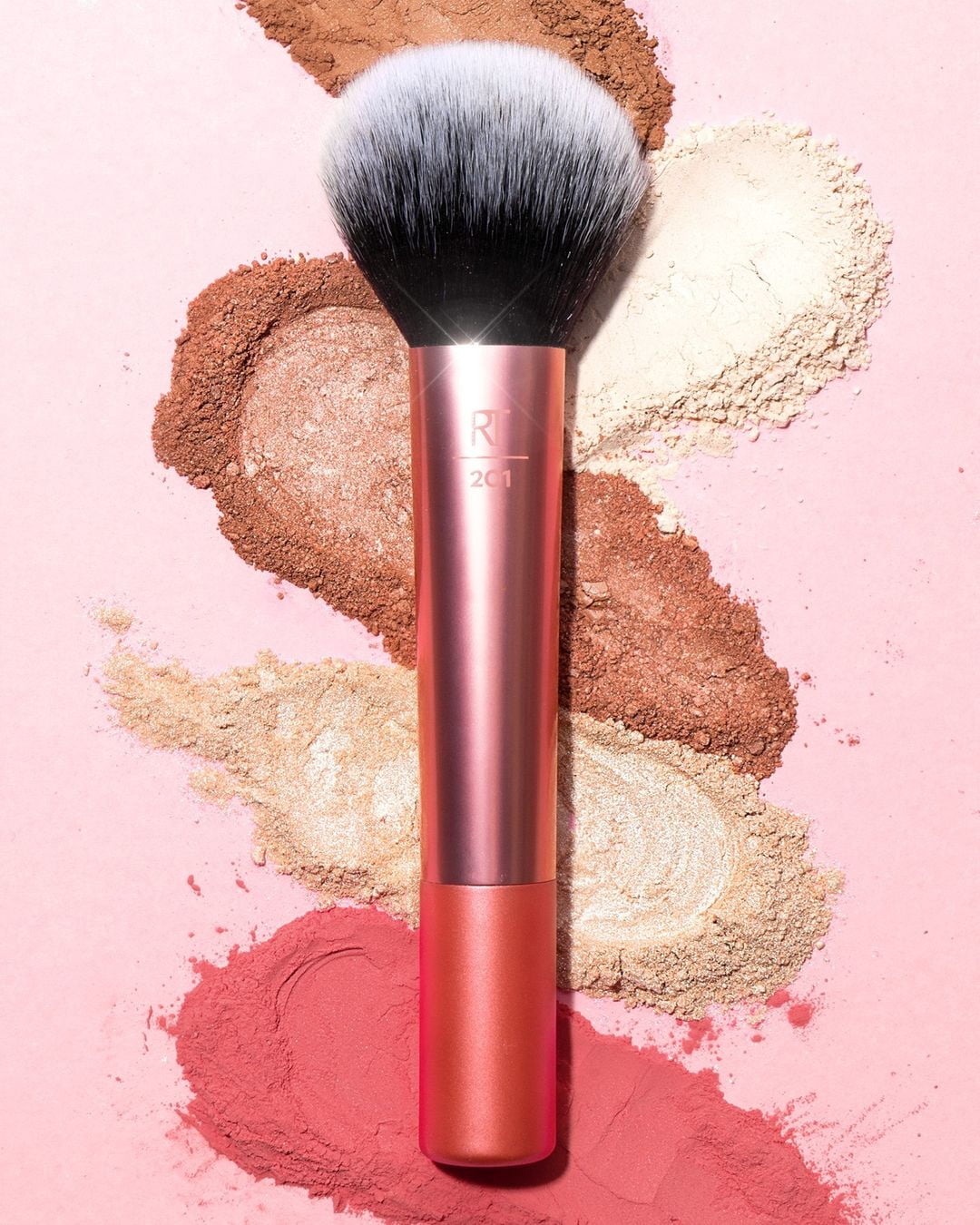 Real Techniques Powder Brush | Cruelty-Free | Ultra Plush Synthetic Bristles