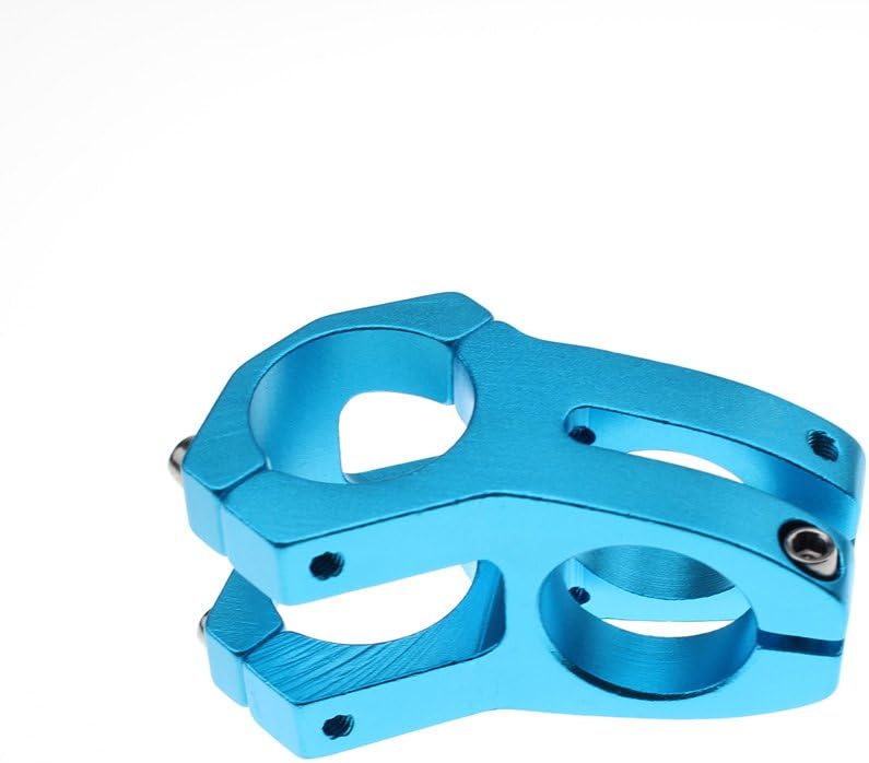 31.8 Stem 45mm Bike Stem Wake Mountain Bike Stem Short Handlebar Stem for Most Bicycle, Road Bike, MTB, BMX, Fixie Gear, Cycling (Aluminum Alloy, Black Blue Gold Red)