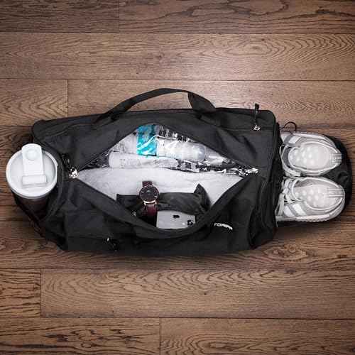 Fitgriff¢ç Gym Bag for Men & Women with Shoe & Wet Compartment - Duffle Bag for Travel, Sports, Fitness & Workout