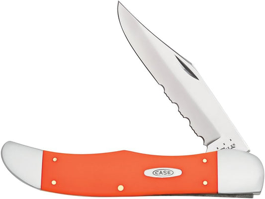 Case WR XX Pocket Knife Brown Rosewood Folding Hunter Item #189 - (6265Sab SS) - Length Closed: 5 1/4 Inches