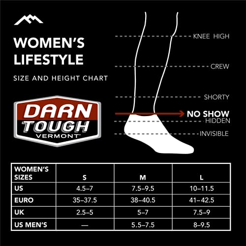 Darn Tough Vermont Women's No Show Socks - Lucky Lady Medium Seafoam