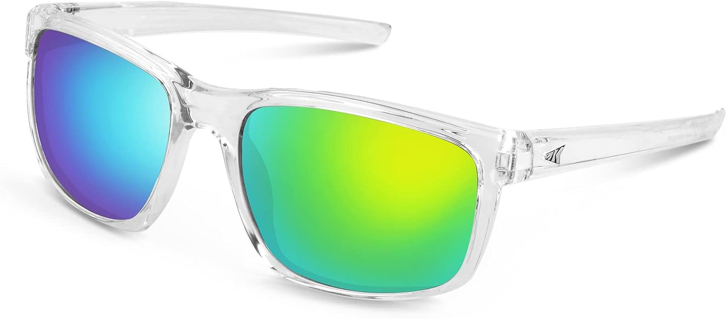 KastKing Toccoa Polarized Sport Sunglasses for Men and Women,Ideal for Driving Fishing Cycling and Running,UV Protection