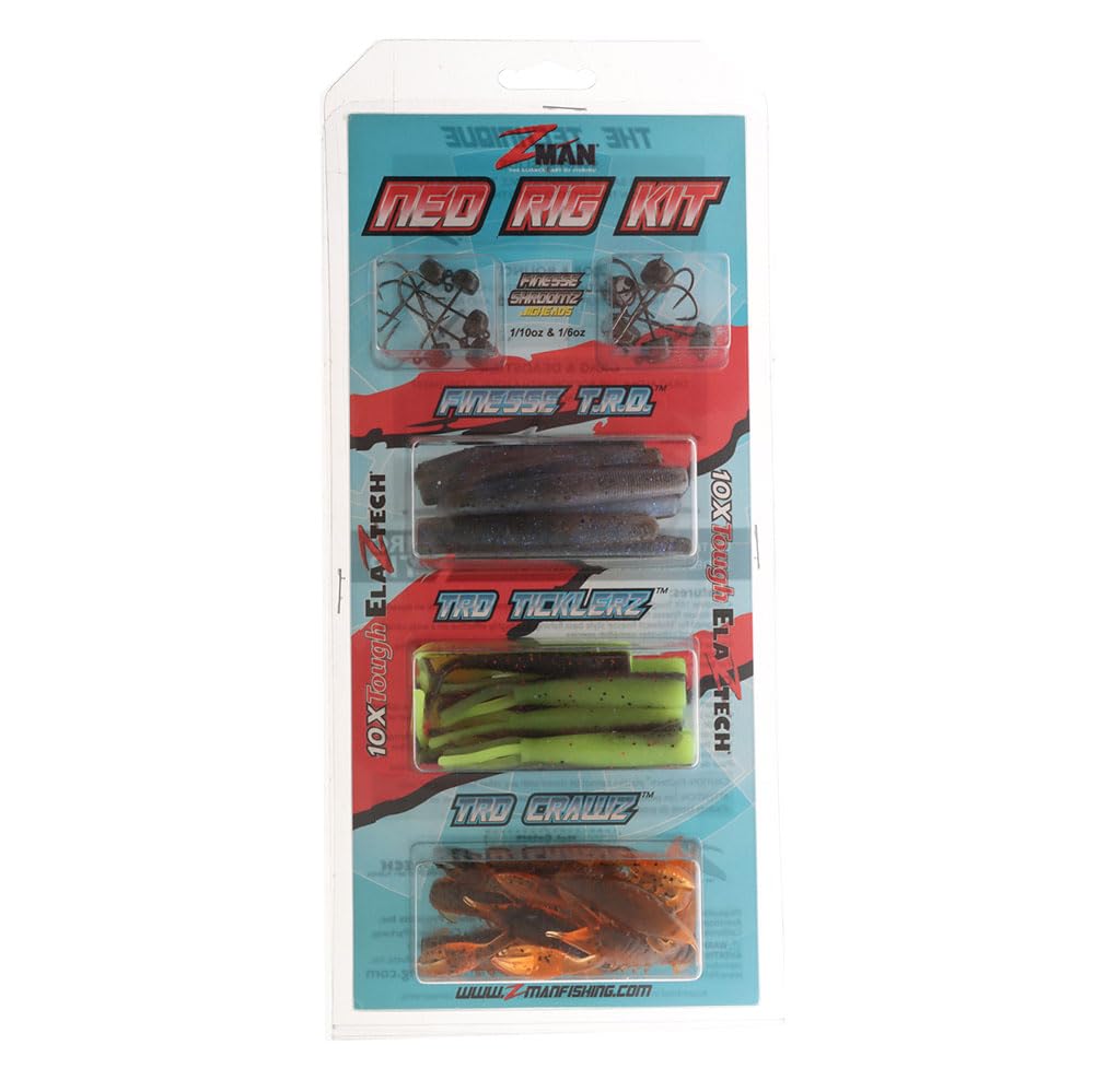 Z-Man KIT-NED-HOT Ned Rig Kit - Hot Colors