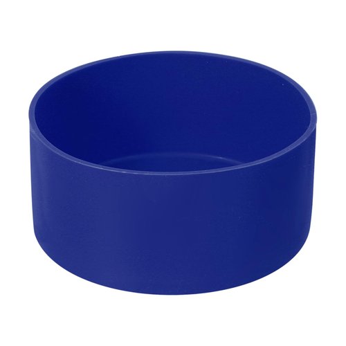 uxcell 1pcs 9cm Protective Silicone Boot Sleeve for 32-40 oz, Water Bottle Bottom Anti-Slip Sleeve Cover, Universal Cup Bottom Accessories, Dark Blue