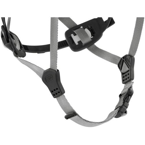 Petzl BOREO Men's Helmet - Durable Rock Climbing Helmet with Enhanced Head Protection - Grey - M/L