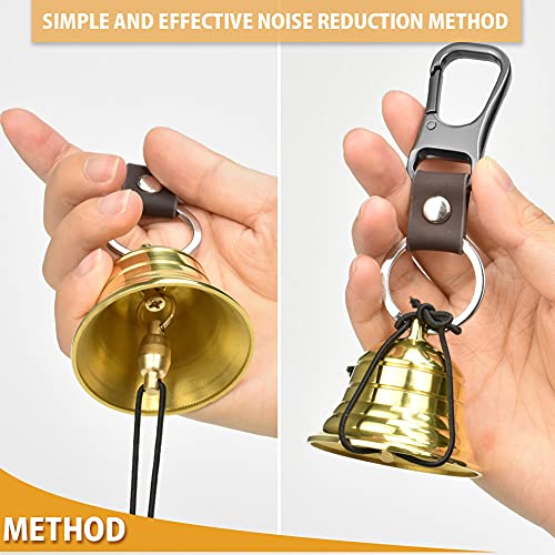 Yellow Electronic Air Horn and Bear Bell for Hiking Safety Gear Women Men