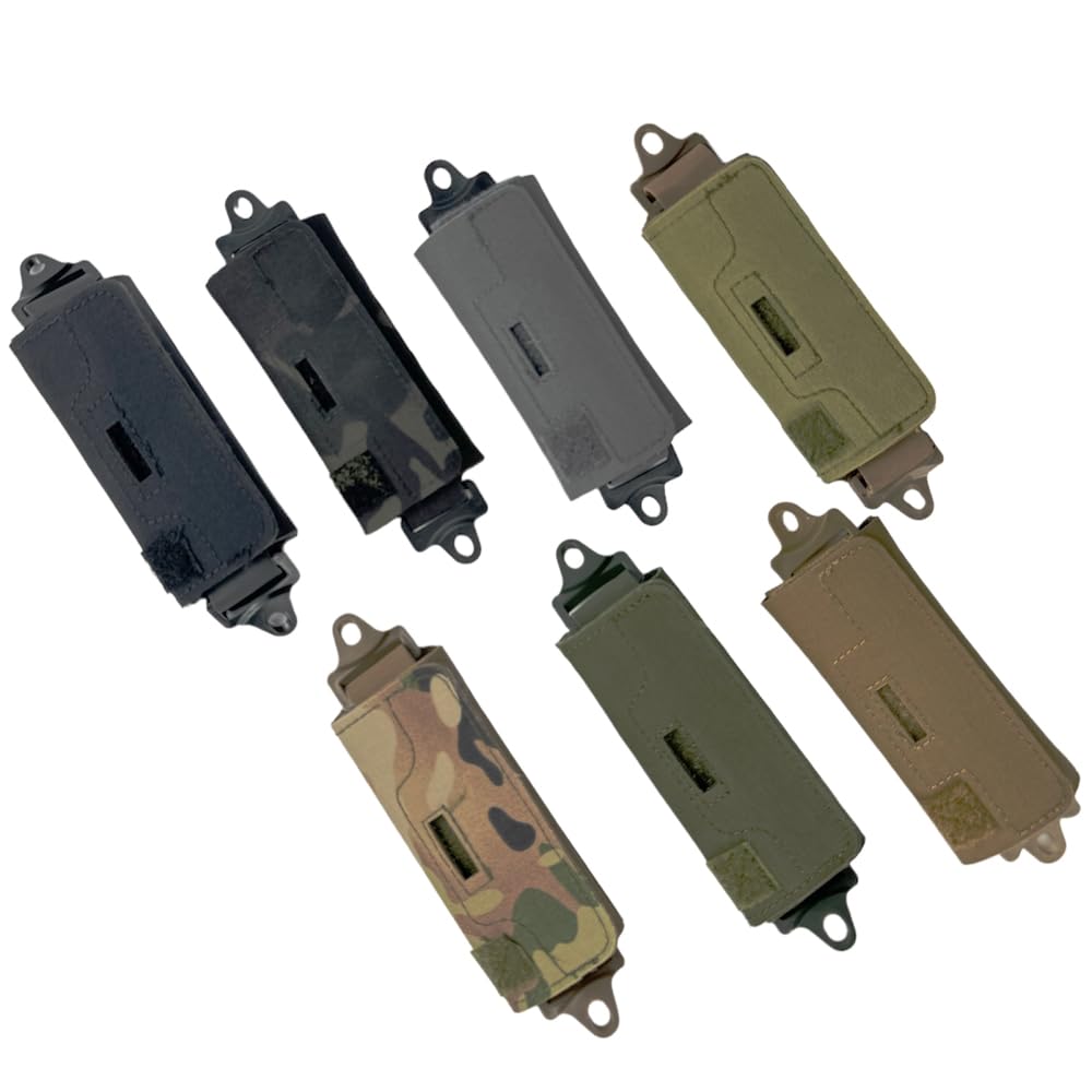 ATAIRSOFT Tactical Helmet Balancing Weight Bag Counterbalance with Five Counter Tactical Helmet Accessory Pouch for OPS Fast BJ PJ MH (RG)