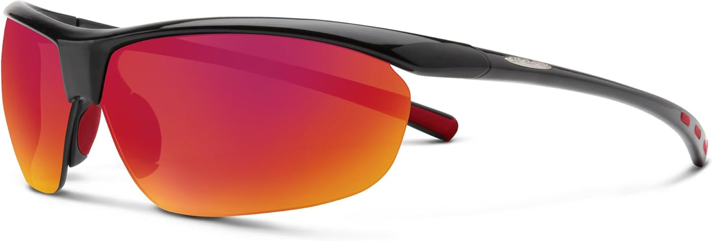 Suncloud Zephyr Polarized Sunglasses – 100% UV Protection – Comfortable Fit, Trendy Design – for Men & Women