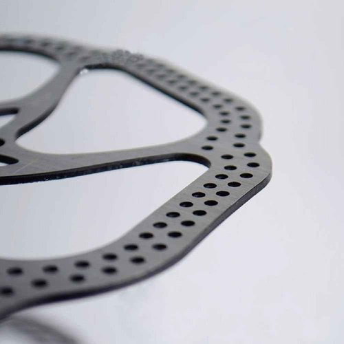 180mm Stainless Steel Mountain Bike Brake Disc Rotors - 2pcs Set with 12 Bolts