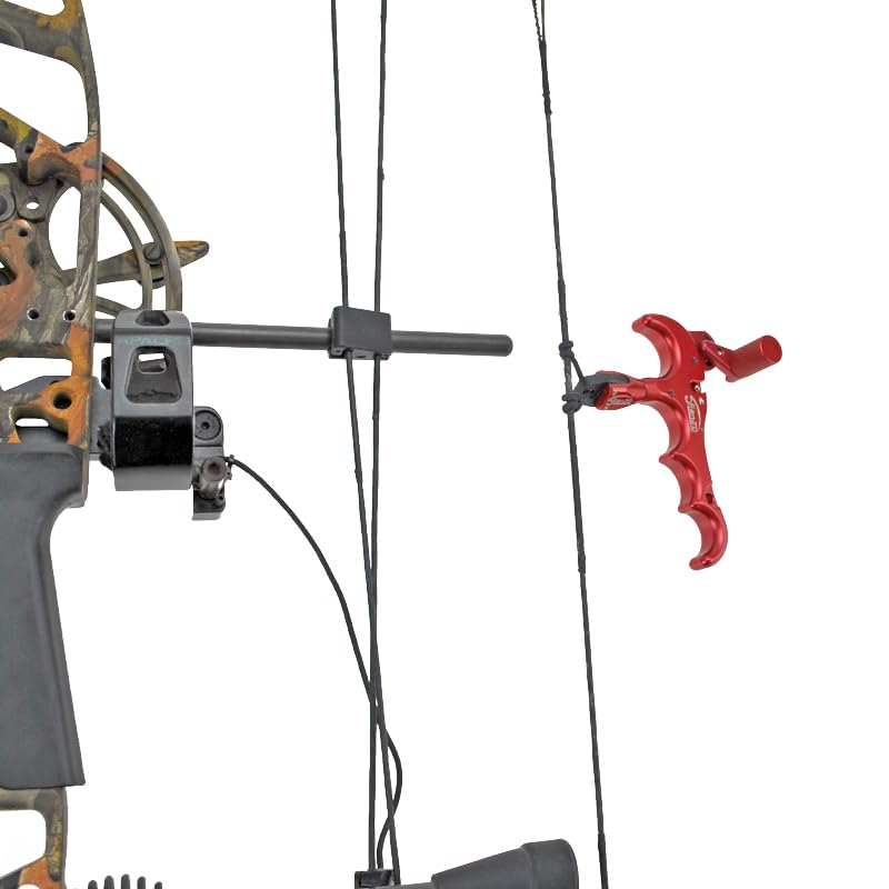JIANZD Bow Release for Compound Bow, Archery Release 360° Rotatable Thumb Release for Compound Bow