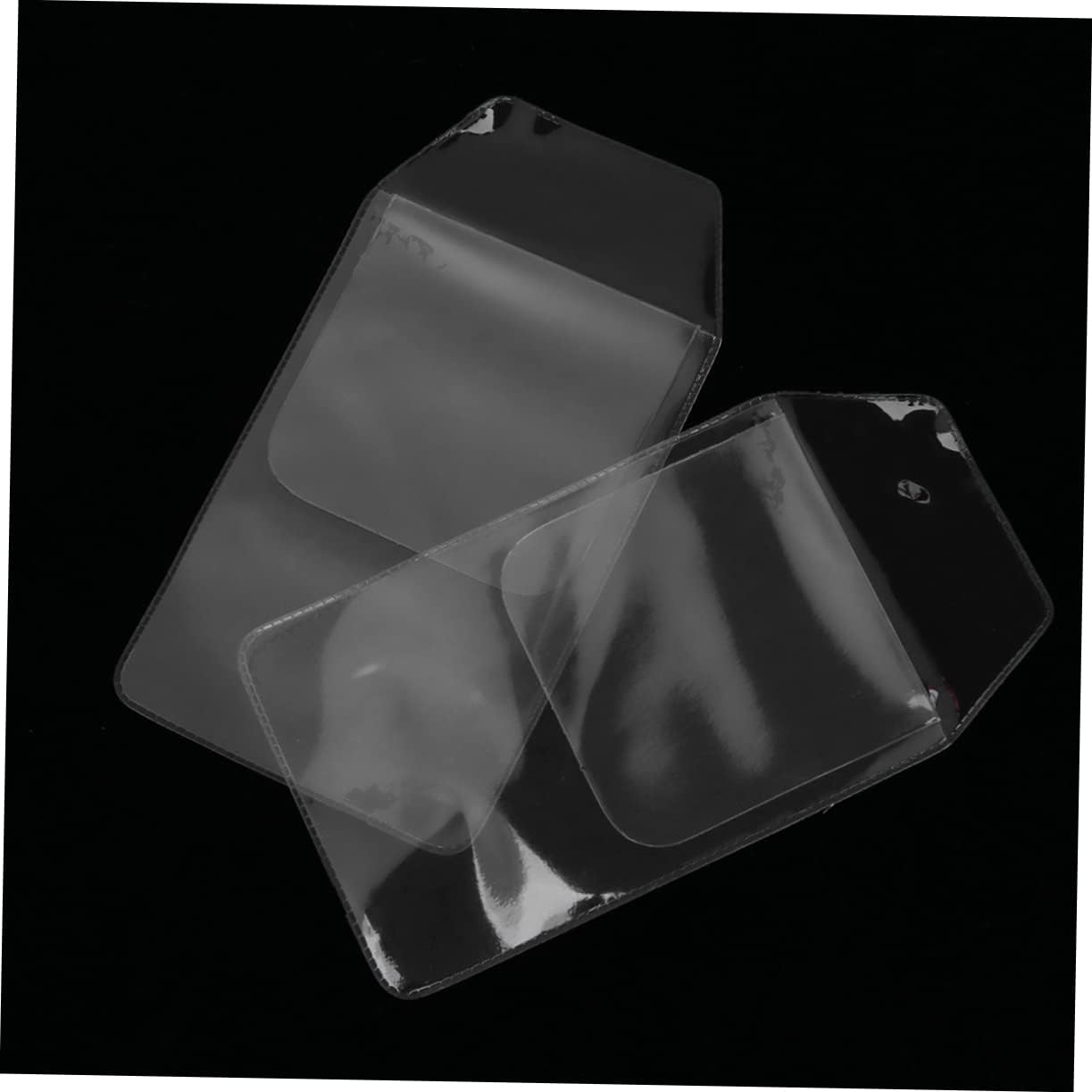 Pack of 20 Transparent PVC Pocket Protectors for Pen Leaks - Clear Pen Leak Protector for Doctors, Nurses, Lab Coats, and Office Supplies - Shirt Pocket Organizer
